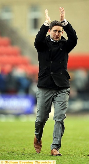 Lee Johnson: son v father 