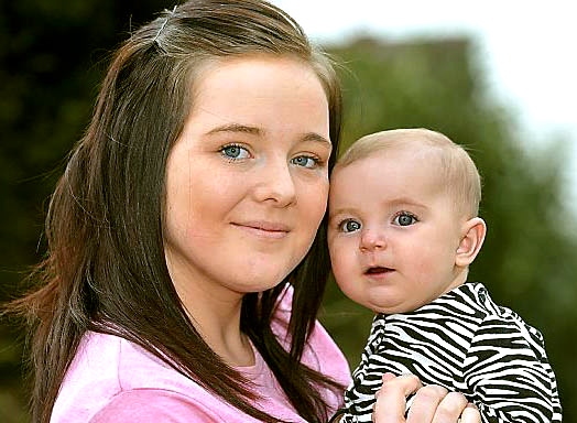 PICTURE of health . . . Rebecca and little Scarlett
PICTURE of health . . . Rebecca and little Scarlett