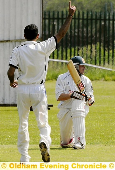 PETE ROBERTS . . . return to Uppermill. PETE ROBERTS . . . return to Uppermill.