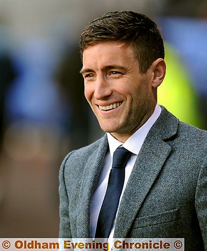 Athletic boss Lee Johnson is delighted to have brought Jonson Clarke-Harris to Boundary Park. Athletic boss Lee Johnson is delighted to have brought Jonson Clarke-Harris to Boundary Park.