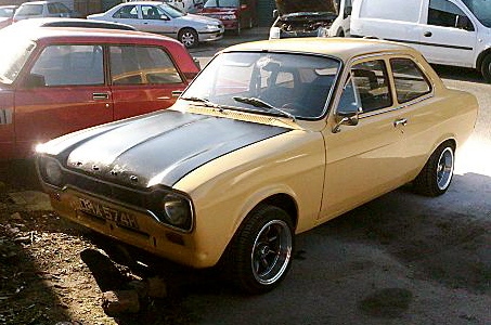 PRIDE and joy: Jason’s restored 1970 Escort 
