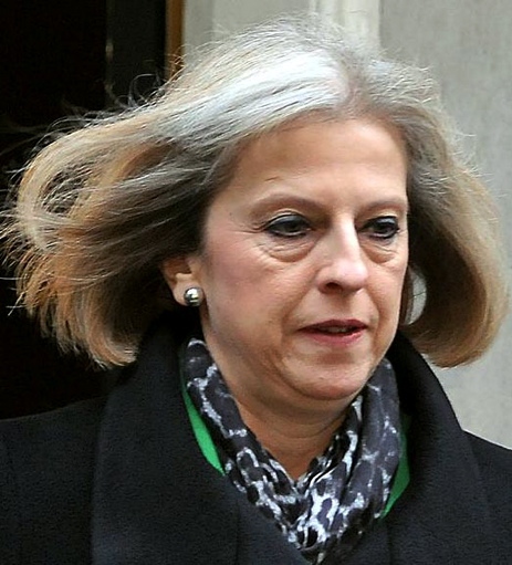 HOME SECRETARY Theresa May - life should mean life for police killers  

