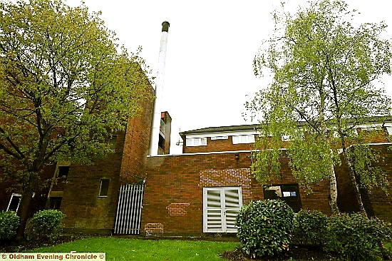 FUELLING the fire: one of the boiler houses on the Eldon Street estate which provides communal heating
FUELLING the fire: one of the boiler houses on the Eldon Street estate which provides communal heating