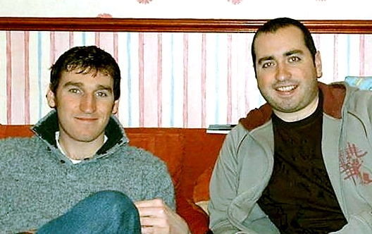 Chris McManus (l) and his brother Benet
Chris McManus (l) and his brother Benet