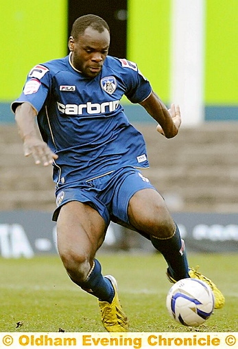 Jean-Yves Mvoto: considering an offer to stay at Boundary Park 