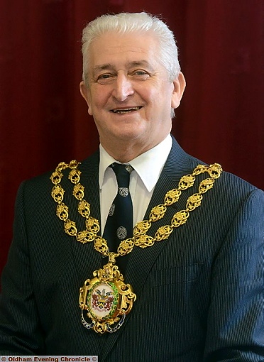 COUNCILLOR John Hudson: new mayor 

