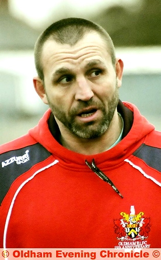 Scott Naylor: the Oldham RL coach is expected to make minor changes for Sunday’s home clash.
Scott Naylor: the Oldham RL coach is expected to make minor changes for Sunday’s home clash.
