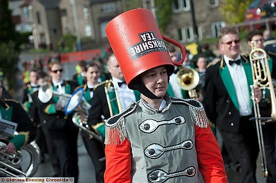 unmistakEably Yorkshire: Marsden Band on the march. Many more pictures can be seen on our “buy a photo” tab above 
