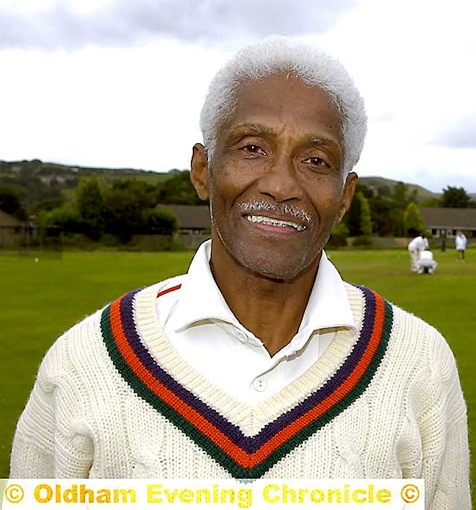 Uppermill CC veteran Cec Wright 
