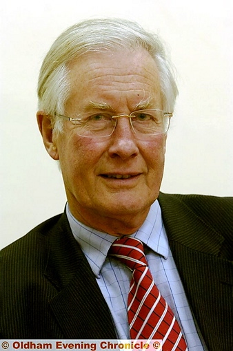 SUPPORT . . . MP Michael Meacher 
