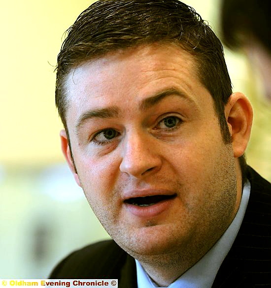 Cllr Jim McMahon: heart-felt plea 
