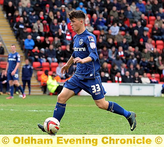 JACK TRUELOVE is one of host of promising young players at Boundary Park. JACK TRUELOVE is one of host of promising young players at Boundary Park.