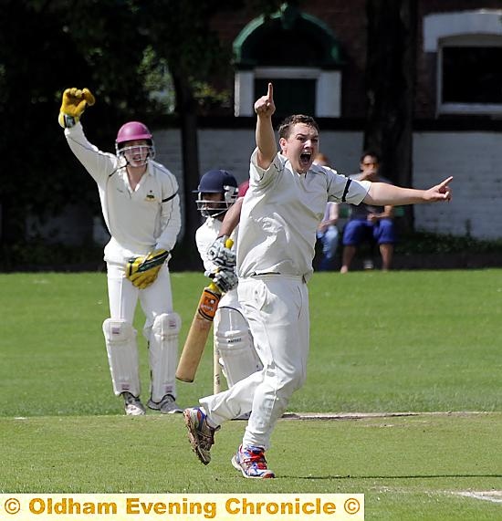 MAN IN FORM . . . Joe Taylor has been a key performer with the ball for Werneth. MAN IN FORM . . . Joe Taylor has been a key performer with the ball for Werneth.