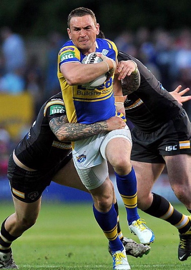 OLDHAM’S Leeds Rhinos star Kevin Sinfield 
