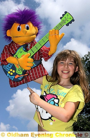 ROCK on . . . Emila Redmond from the Rock Puppet group  

