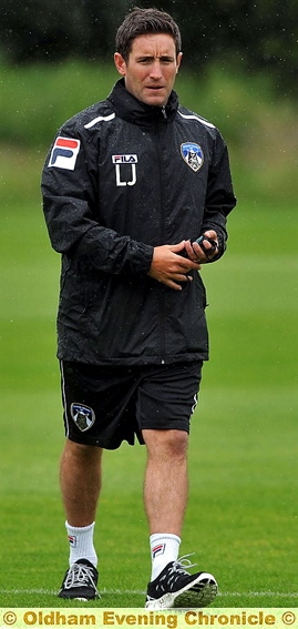 KEEPING CALM: Lee Johnson has player targets in mind. 