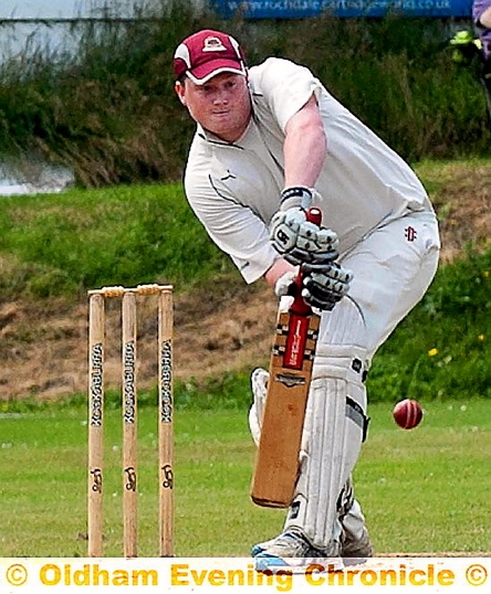 IN FORM: Werneth’s Matt Taylor struck a neat 49 in last weekend’s win at Ashton. 

