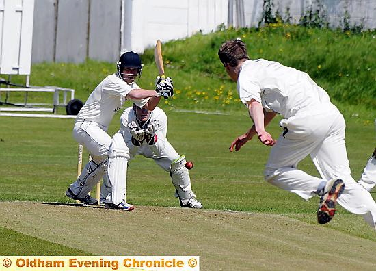 HERE TO HELP . . . last season’s first-team captain Alan Durose will help to plug the gaps for Royton this weekend. 
