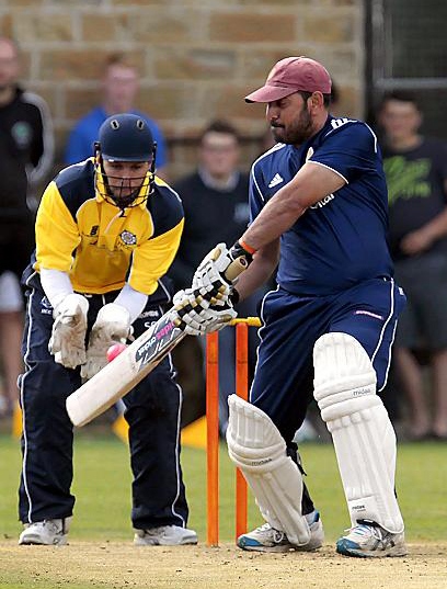 Delph’s Faisal Butt gets an edge and is caught behind in the Twenty20 final. Delph’s Faisal Butt gets an edge and is caught behind in the Twenty20 final.