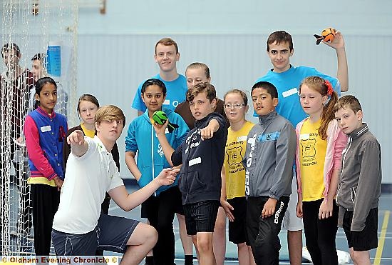 Junior Super Athlete Day at Oldham Sixth Form College
