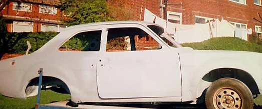 Mike Dixon's Ford Escort