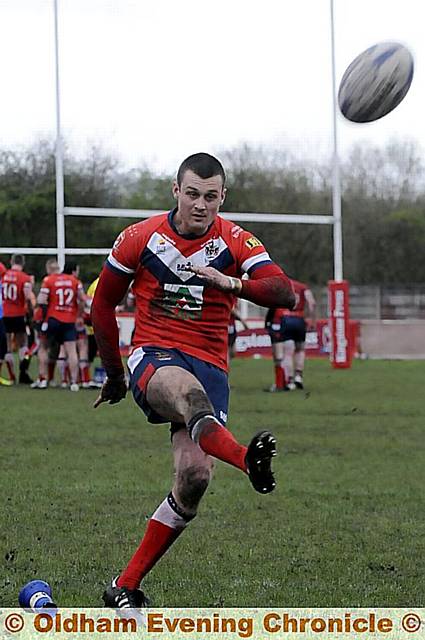 Lewis Palfrey converts Lewis Palfrey converts