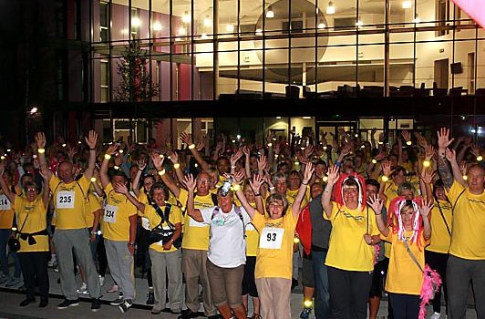 THEY’RE in the dark: but that didn’t stop these fund-raisers making thousands for Dr Kershaw's 
