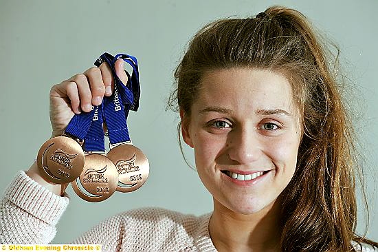 MEDAL hope: Jess Fullalove MEDAL hope: Jess Fullalove