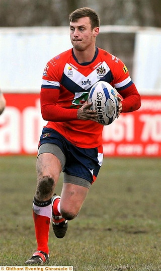 BACK FROM INJURY . . . Lewis Palfrey. BACK FROM INJURY . . . Lewis Palfrey.