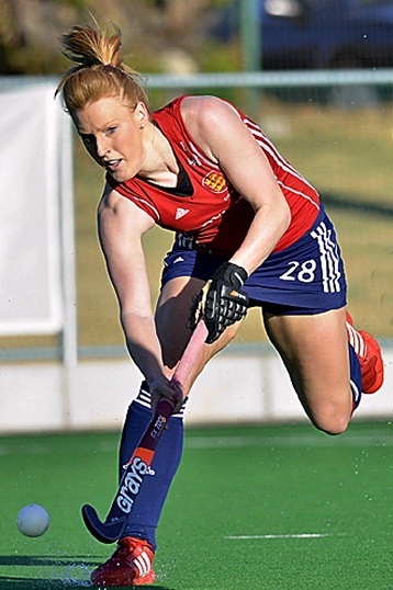 GLORY BID . . . Nicola White.
GLORY BID . . . Nicola White.