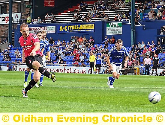 ADAM ROONEY: his signing adds significantly to Athletic’s striking options. ADAM ROONEY: his signing adds significantly to Athletic’s striking options.