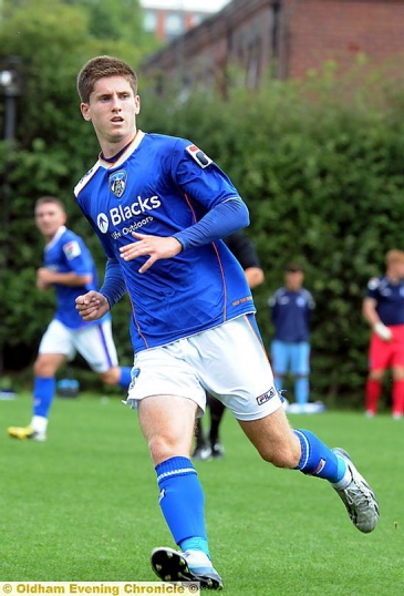 PRIMED FOR ACTION: Athletic’s Danny Philliskirk hopes to feature tomorrow.
PRIMED FOR ACTION: Athletic’s Danny Philliskirk hopes to feature tomorrow.