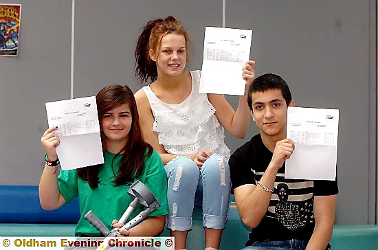 WILL to succeed . . . from left, Leah Glendenning, Roni Spencer and Shamil Abakarov WILL to succeed . . . from left, Leah Glendenning, Roni Spencer and Shamil Abakarov