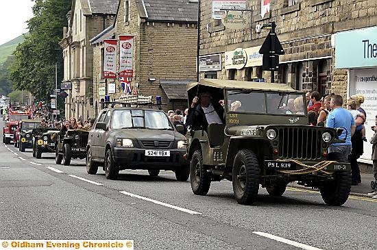 THE big parade at last year’s event 
