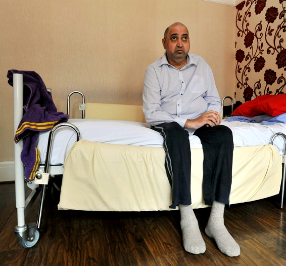 Stroke patient Muhammad Sajjid — wrong pills.
Stroke patient Muhammad Sajjid — wrong pills.