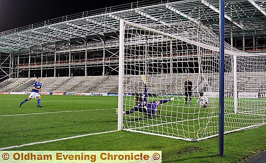 Rhys Turner scoring the winning penalty Rhys Turner scoring the winning penalty