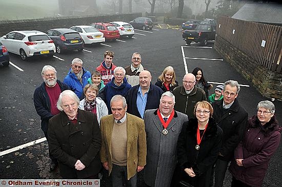 Delph Methodist Church opens new car park