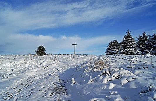 A BLANKET of snow in Moorside. Picture: Chronicle reader Jahmaal Boucher