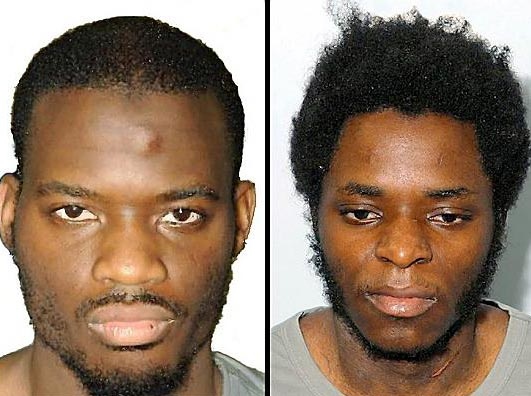 KILLERS Michael Adebolajo (left) and Michael Adebowale 