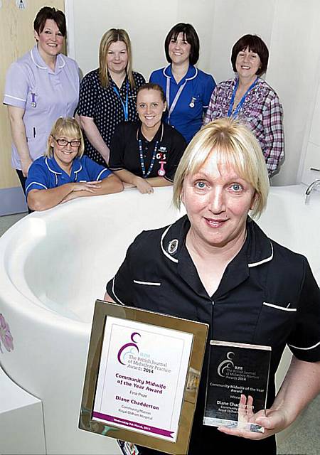 Diane Chaderton: top midwife 