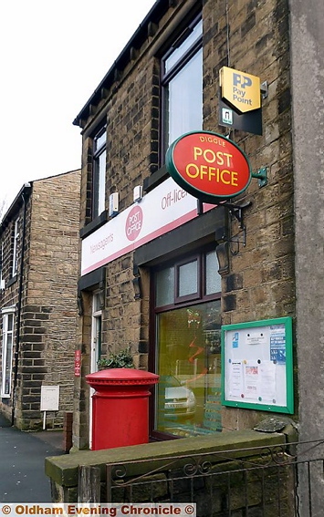 Diggle Post Office - armed raiders 