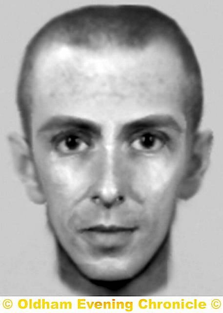 AN e-fit of the man police seek
AN e-fit of the man police seek