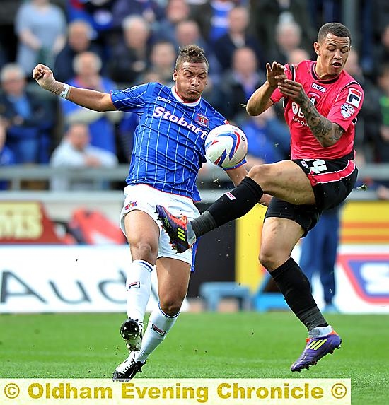 Jonson Clarke-Harris - another hard-working game from him 