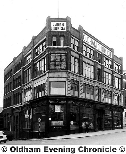 THE “traditional” view of the Chronicle building, from 1959 