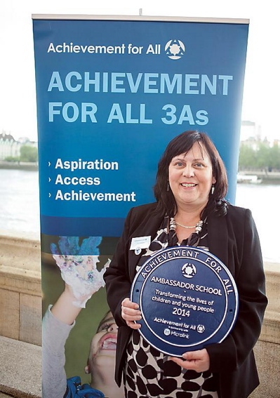 PROUD day for head teacher Sue at the House of Lords 