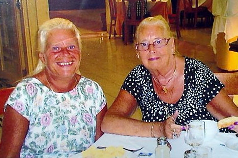 BEST friends . . . May Stockley (right) with daughter Susan