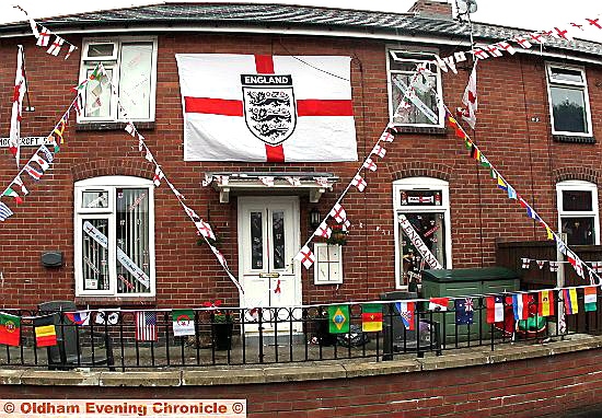 Moorcroft street, Oldham: ready for kick-off