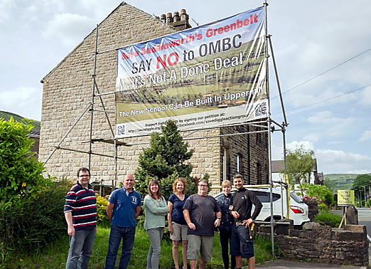 OBJECTORS to the Diggle proposals make their feeling clear.