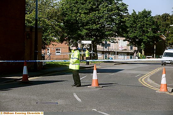 POLICE patrol: the scene this morning