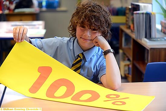 Ryan Chipchase has a 100% attendance record.